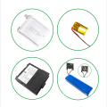 Rechargeable Lithium Polymer Battery 3.7v 80mah